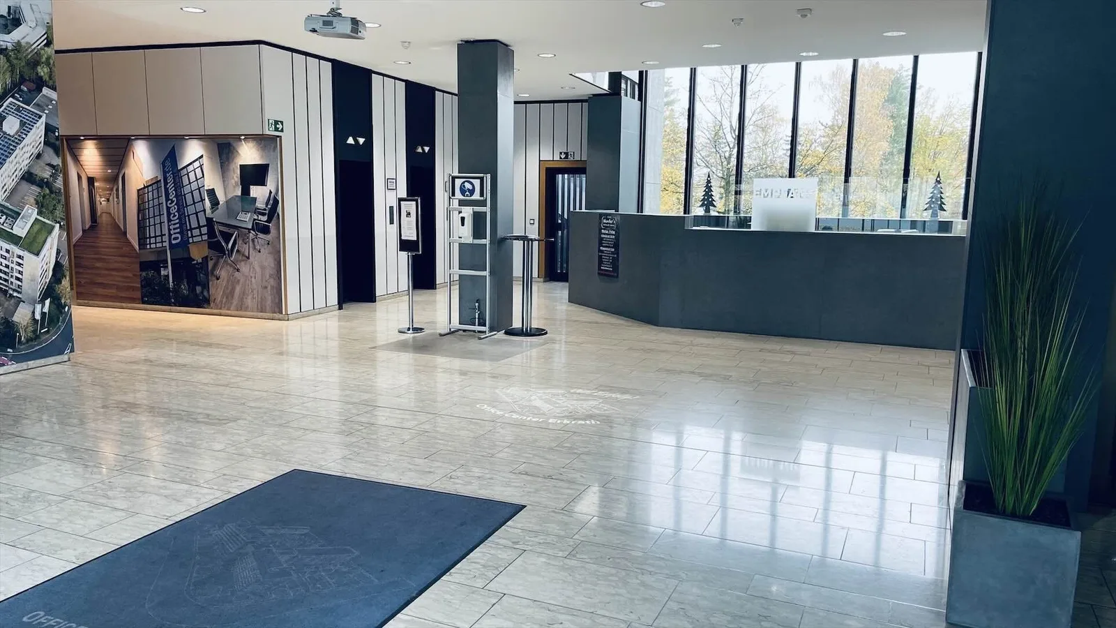 Officecenter Erkrath, Empfang, Erkrath
