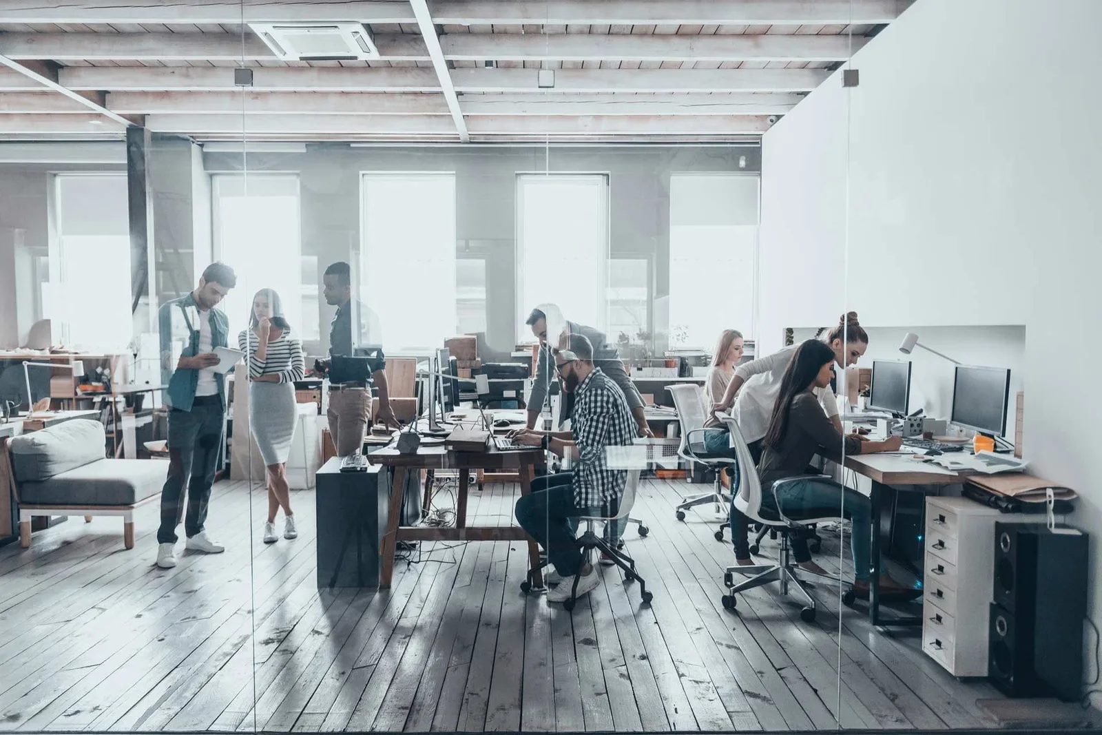 Officepark Barnstorf, Open-plan office, Barnstorf