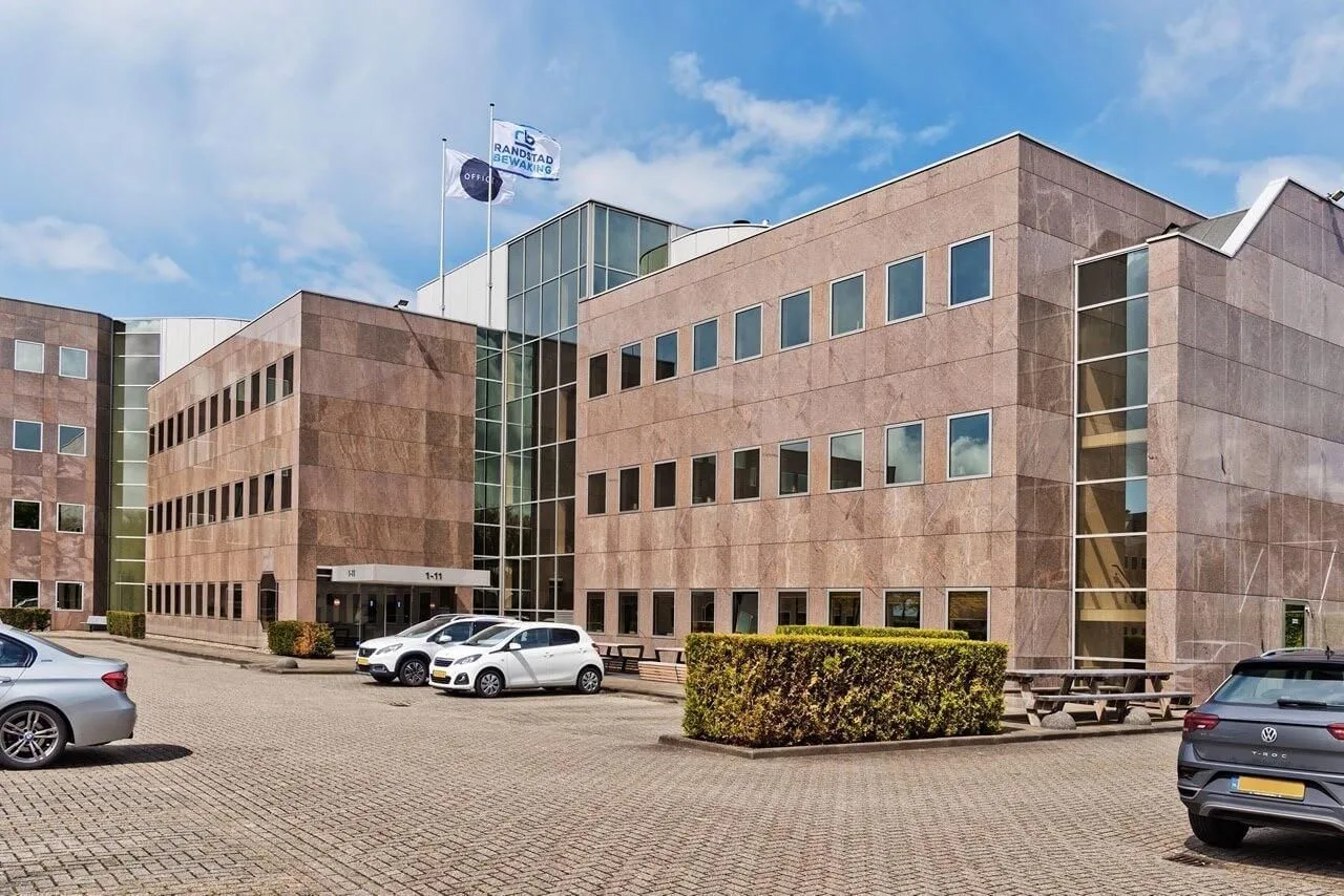 OfficeZ Prinsenhof, Gevel van het gebouw, Badhoevedorp