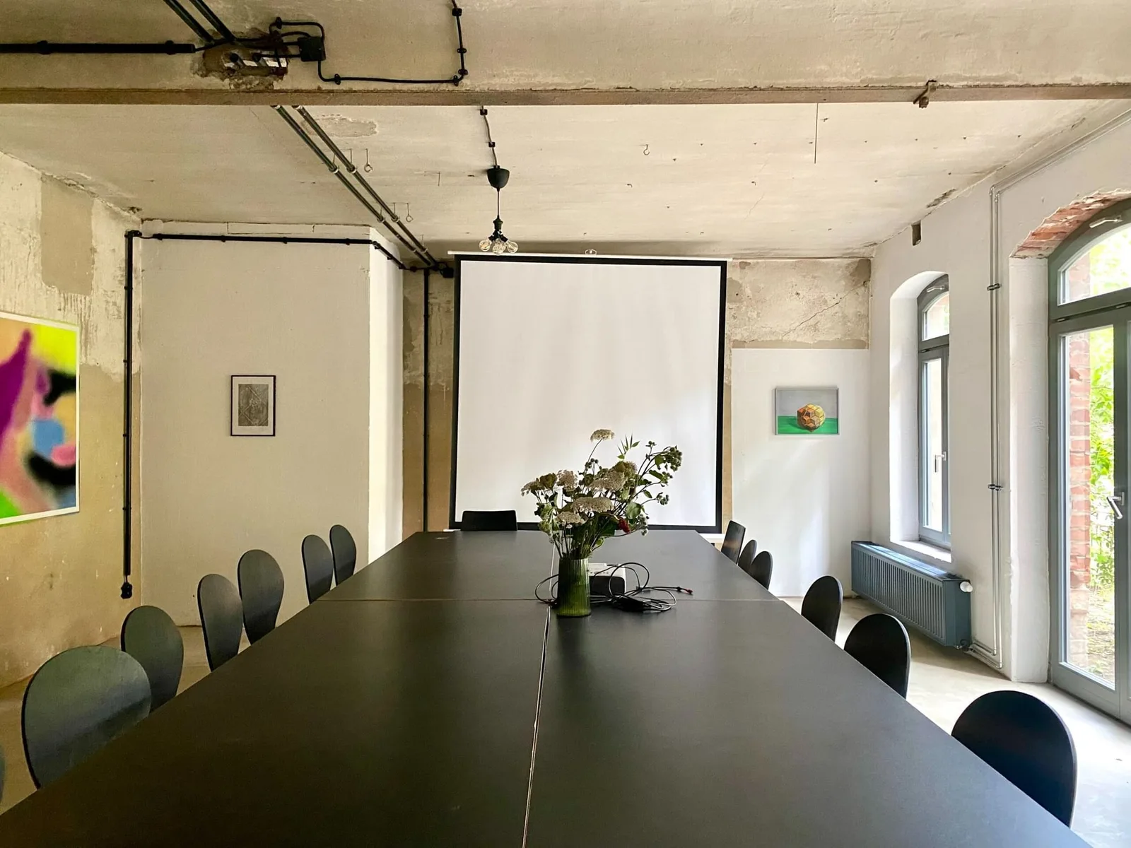Old Noodle factory, Meeting room for 14 people, Zeitz
