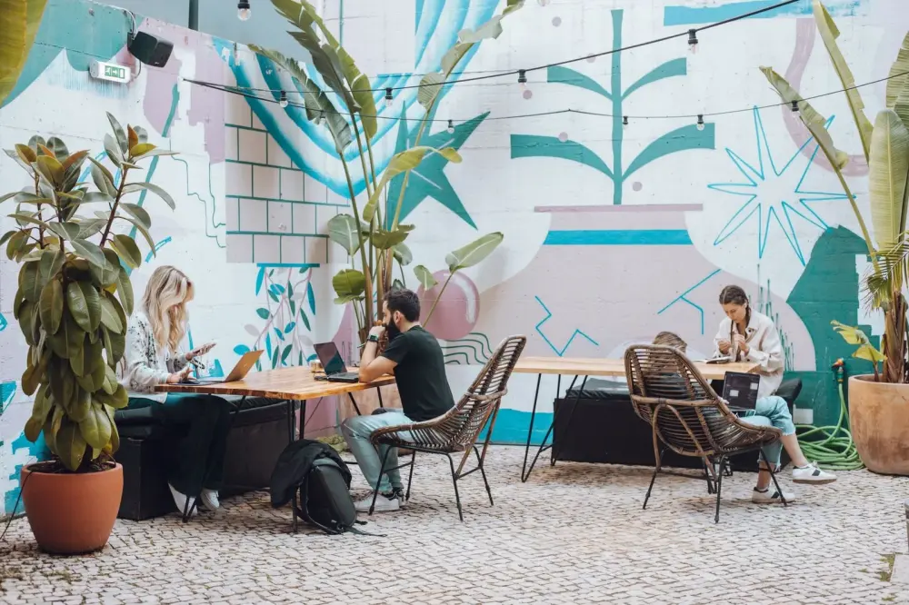 Secret Patio Cowork, Open Space Nómada, Lisbonne