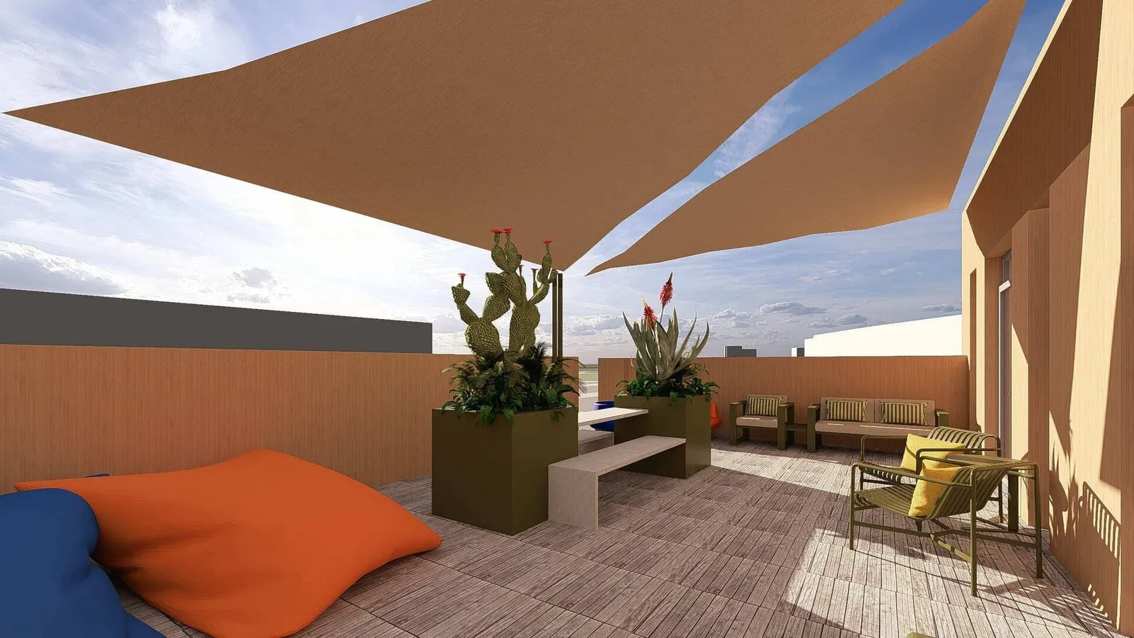 Orizon, Terrace and outdoor space, Chateaugiron
