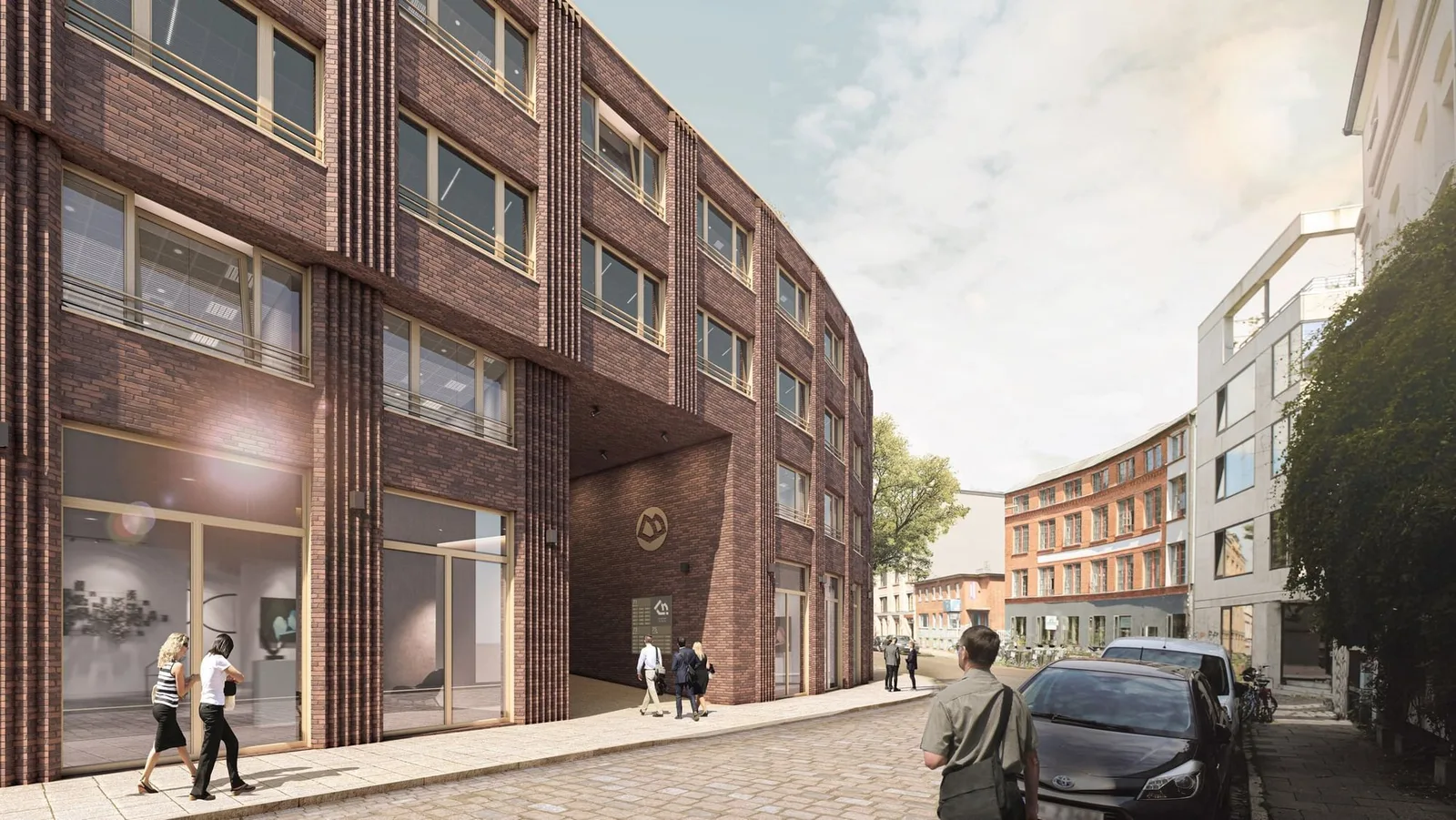 OttensenOpen, Gebäudefassade, Hamburg