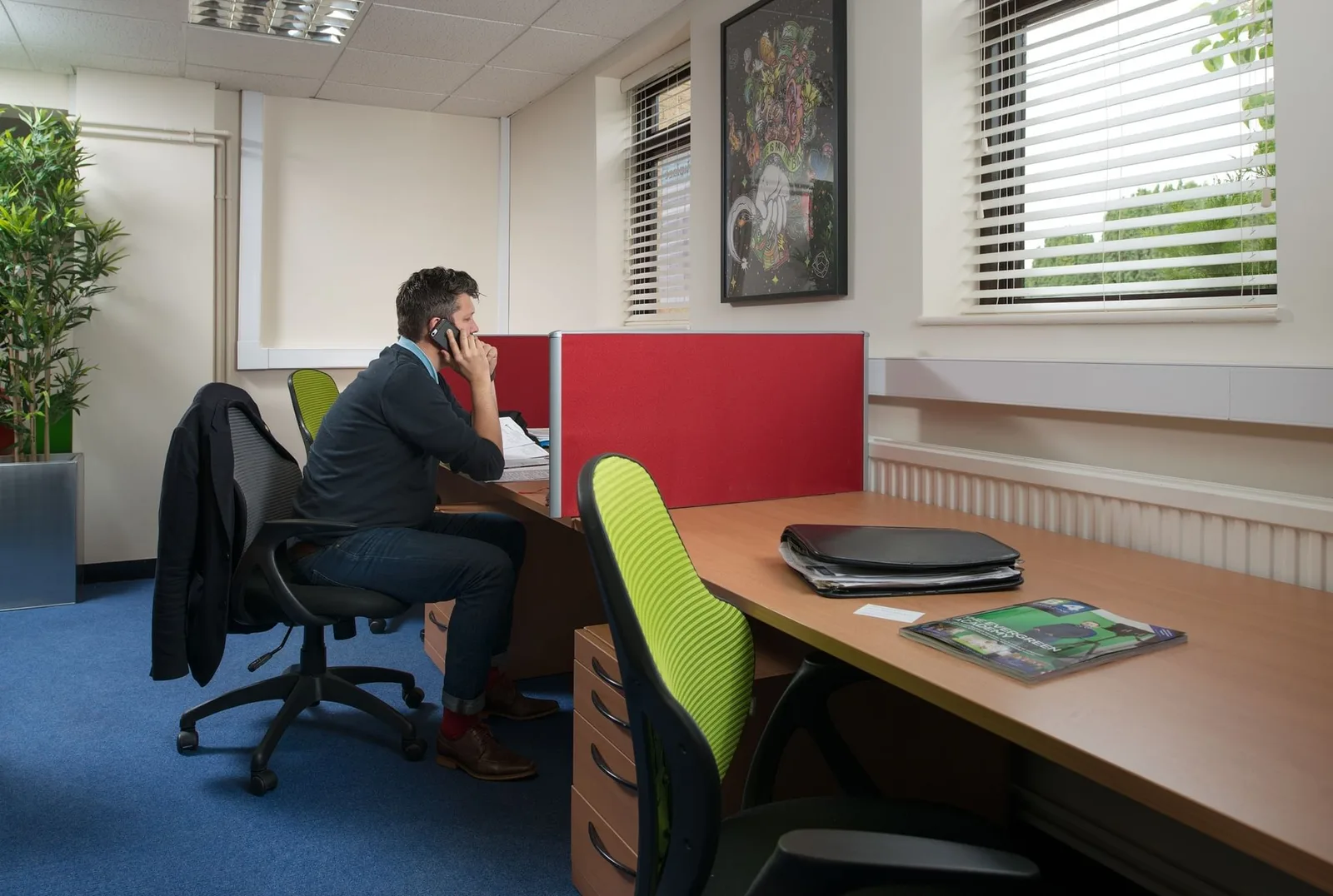Our Workplace, Bureau privatif 4 postes, Woodstock