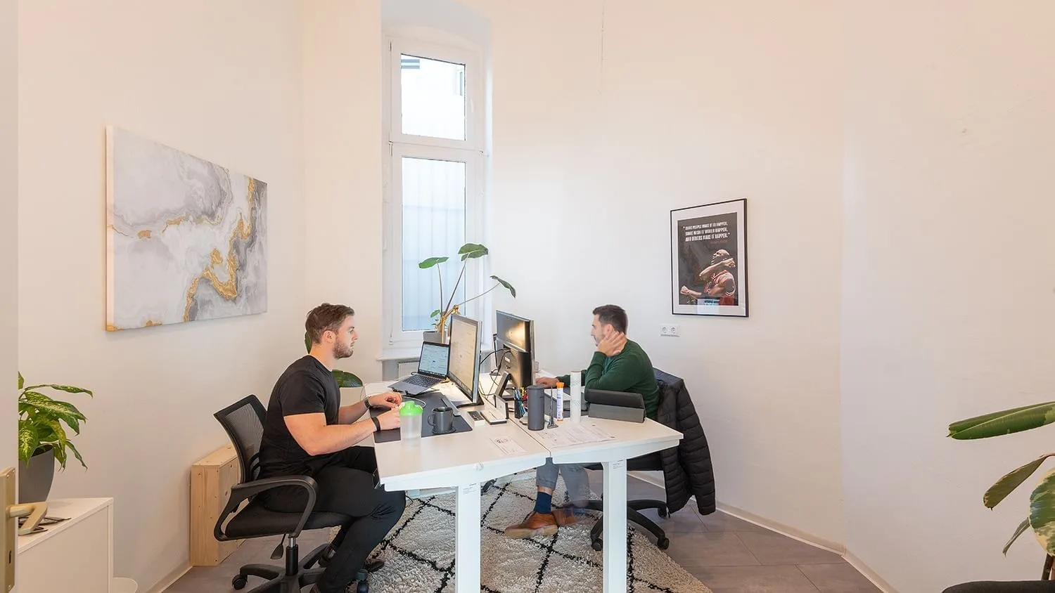P3A coworking, Privatbüro mit 2 Arbeitsplätzen, Berlin