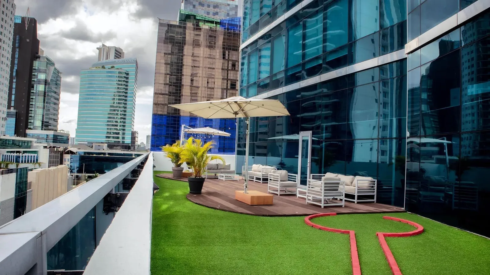 Panama Coworking Center Costa del Este, Terraza y espacio exterior, Panama City