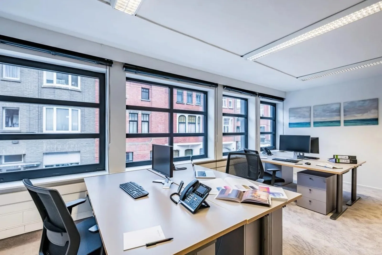 Parkoffice, Bureau privatif 4 postes, Gand