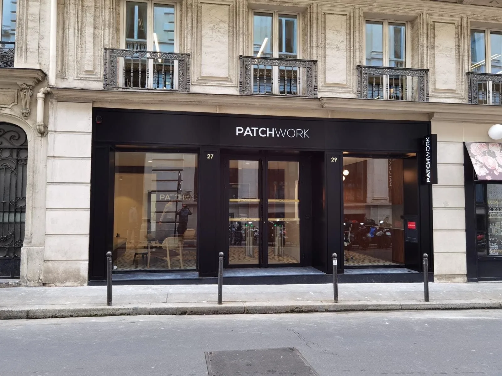 Patchwork Opéra, Gebäudefassade, Paris 2e