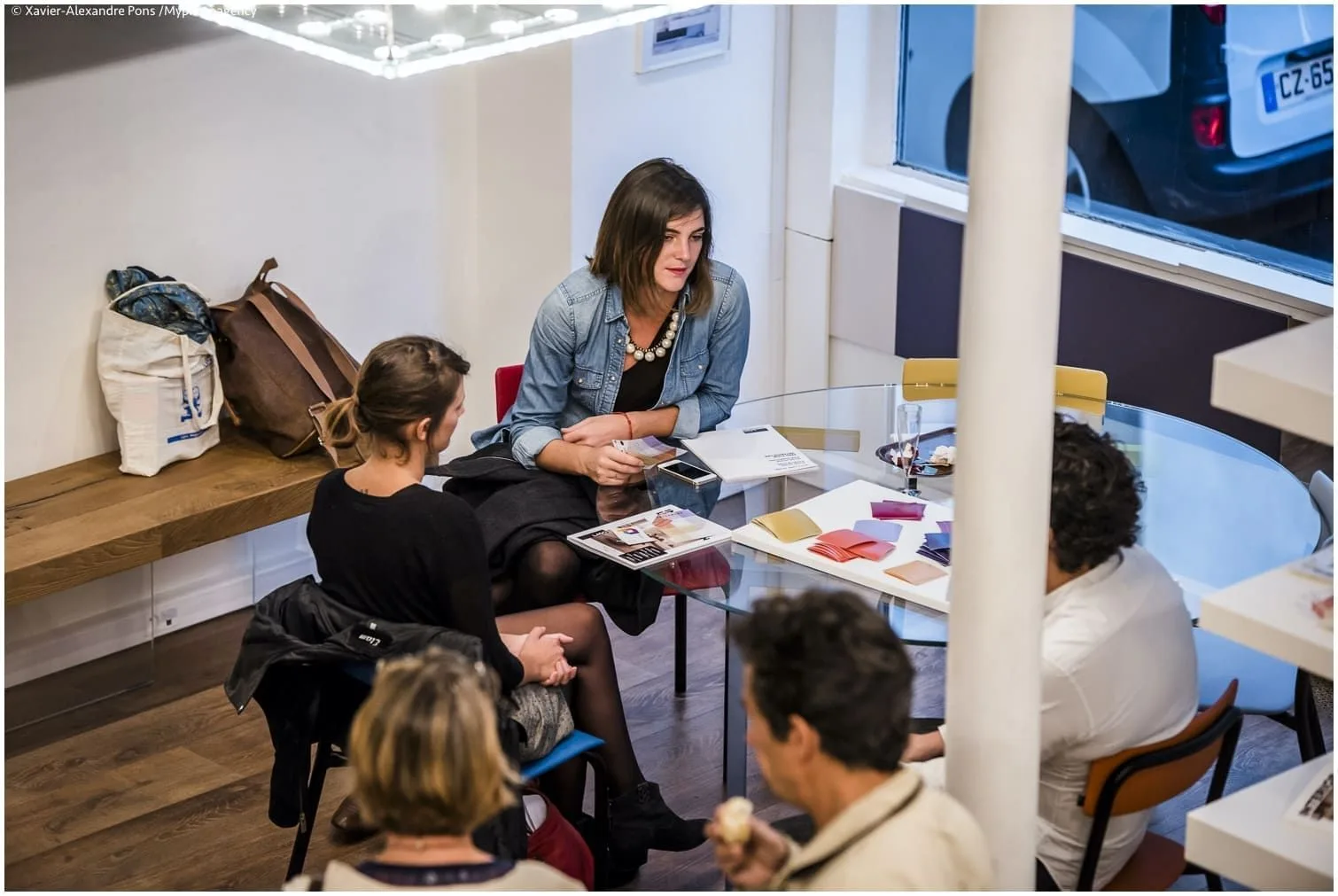 Patchwork Sentier, Salle de réunion 4 personnes, Paris 2e
