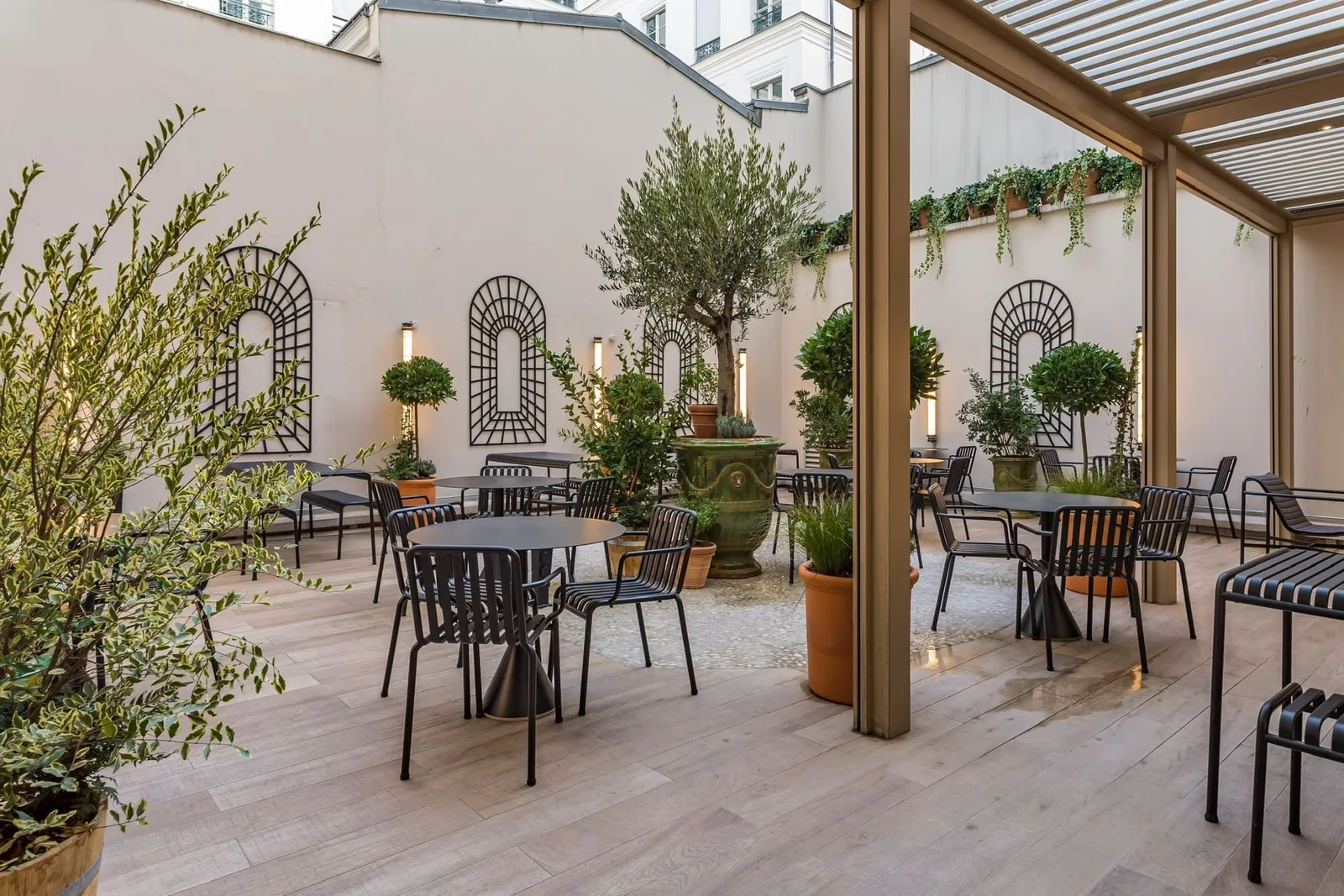 Patchwork Taitbout, Terrace and outdoor space, Paris 9e