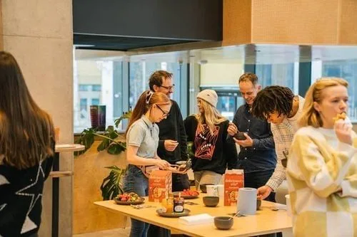 Plus X Innovation - Central Research Laboratory, Cafeteria, Hayes