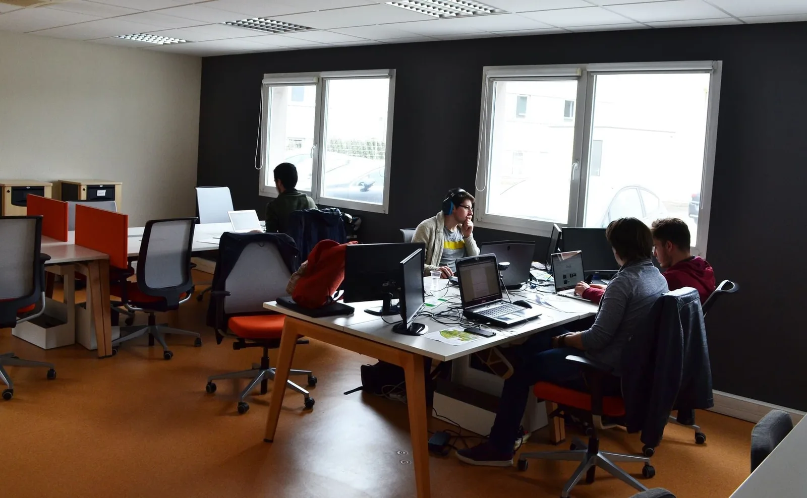 Pôle Entrepreneurial, Open-plan office, Maxéville