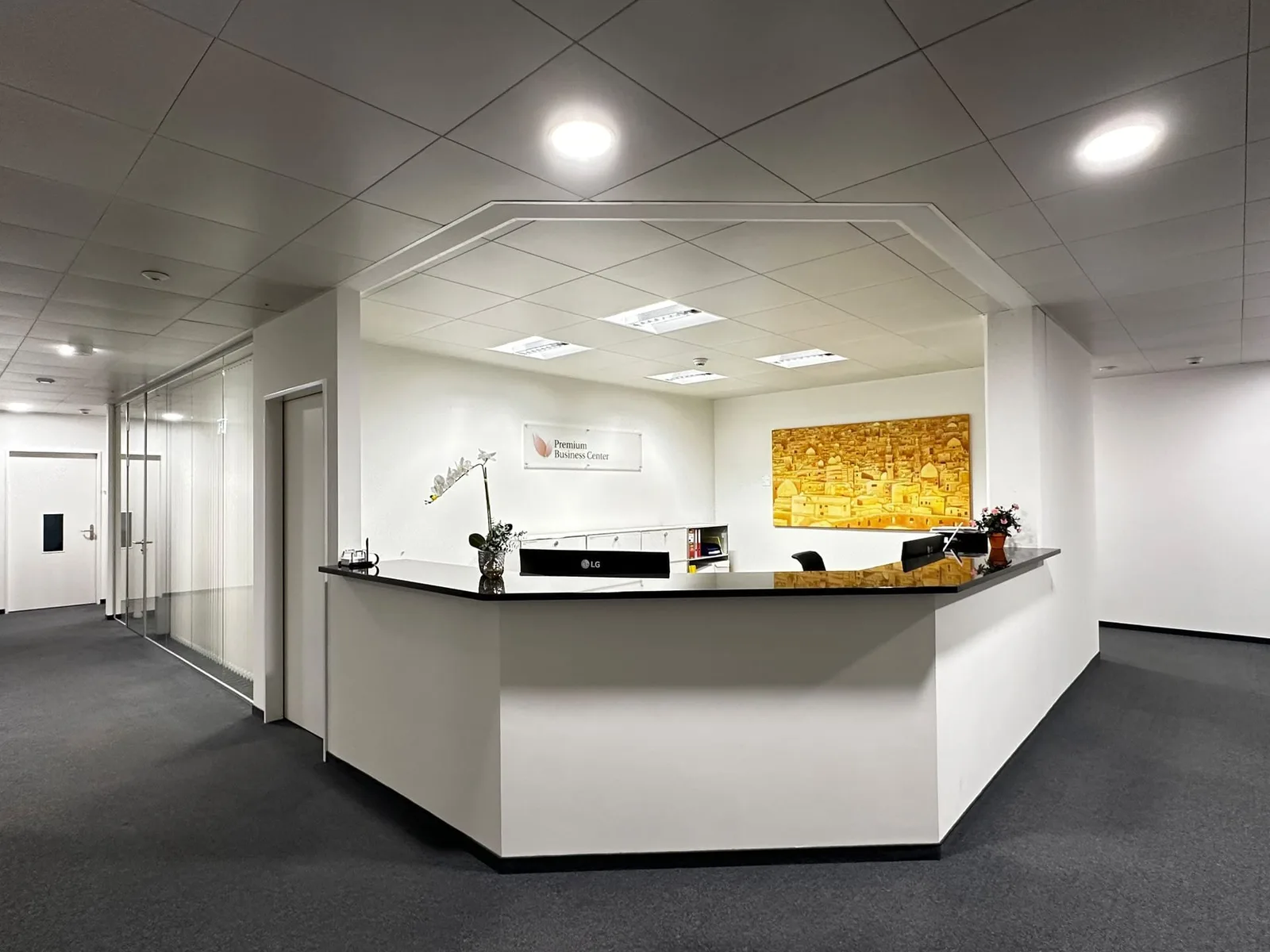 Premium Business Center Bellevue, Réception, Zurich