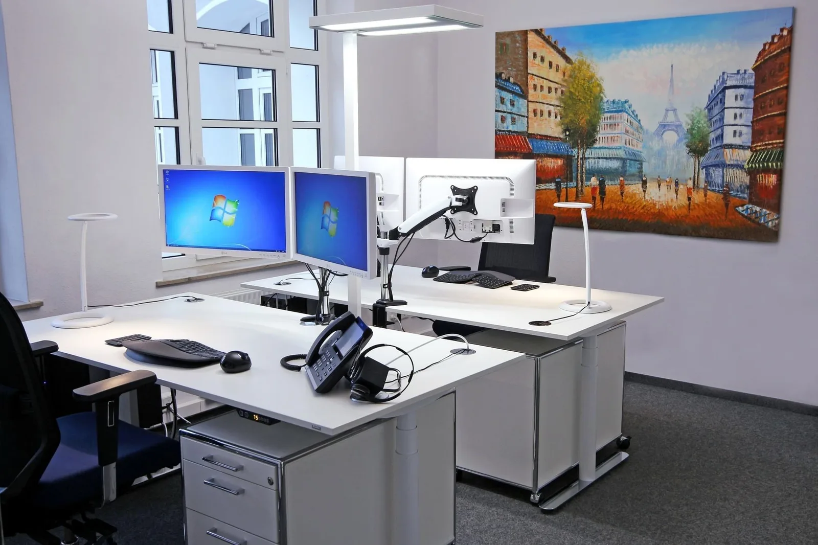 Premium City Offices (PCO), Privatbüro mit 4 Arbeitsplätzen, Nürnberg
