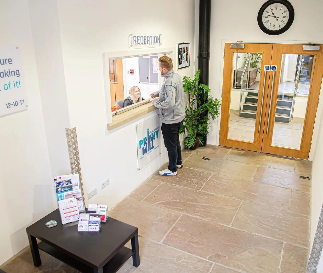 Prinny Mill Business Centre, Réception, Haslingden
