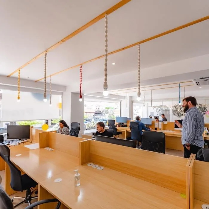 Prontos Avenida, Espacio diáfano, Caldas da Rainha