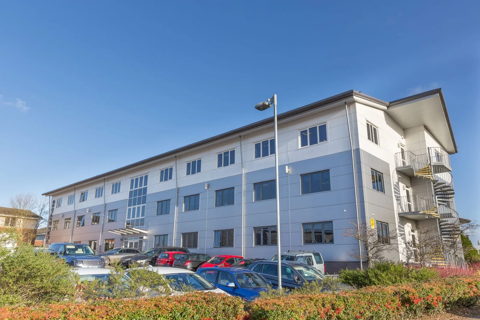 Pure Offices Leamington, Building facade, Warwick