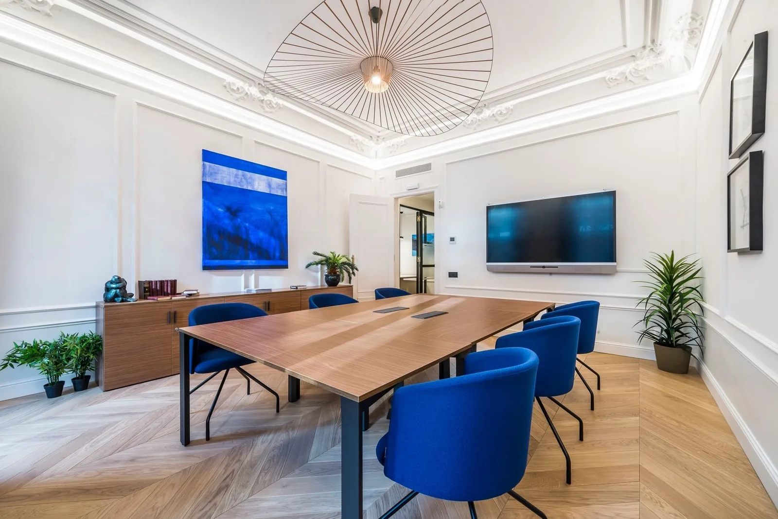 Qdoor Business Center, Salle de réunion 6 personnes, Barcelone