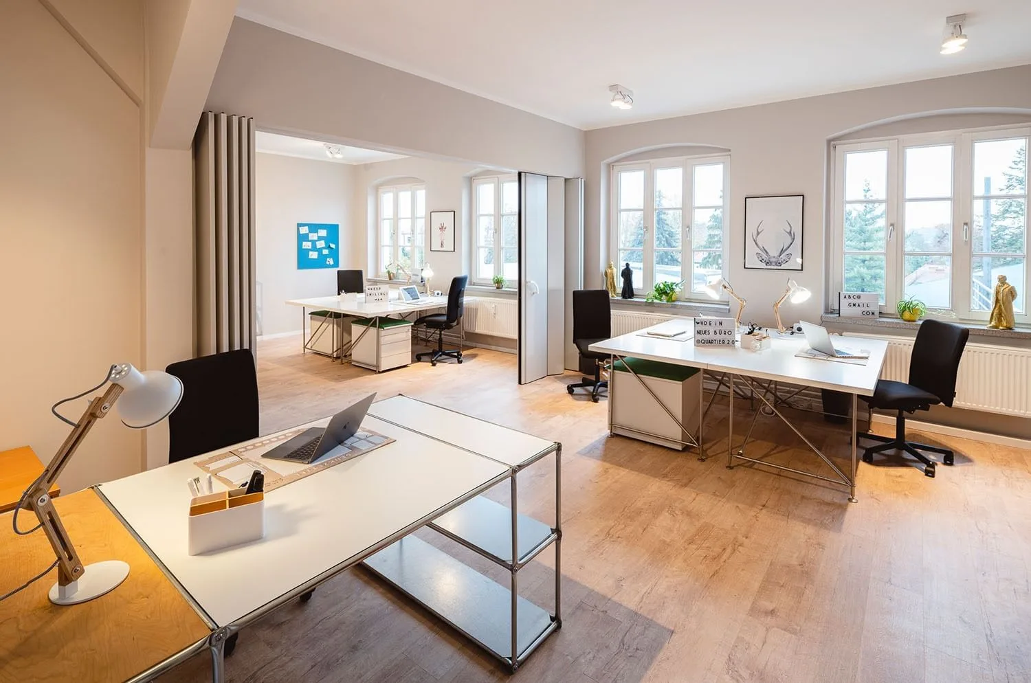 Quartier 20, Großraumbüro, Neuruppin