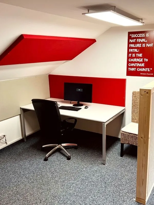 The Red Loft Coworking, Privatbüro mit 1 Arbeitsplatz, Nesselwang