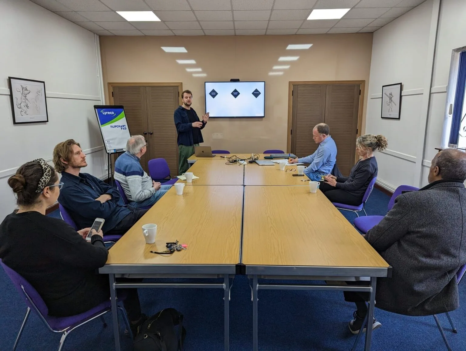 Redbrick House Coworking Space, Salle de réunion 10 personnes, Bristol