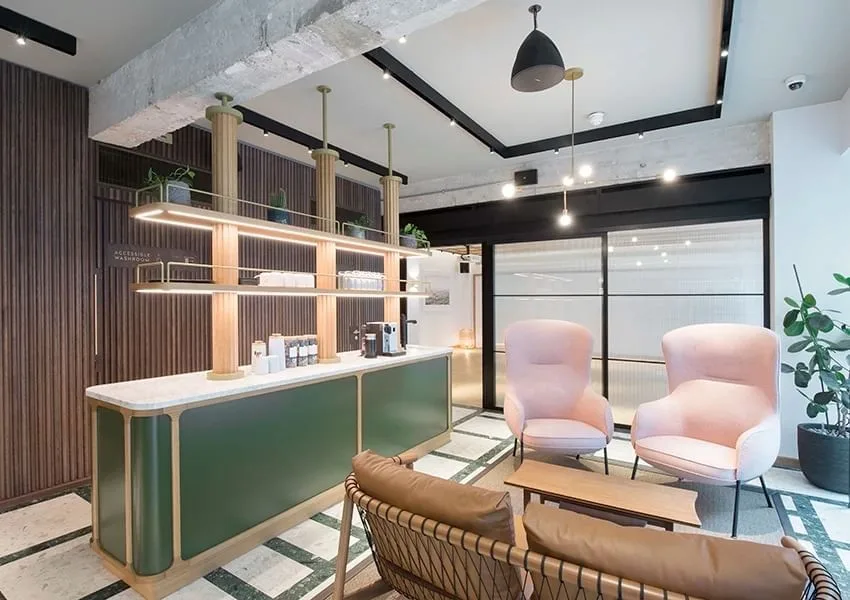 Regent Street Direct, Espace détente, Londres
