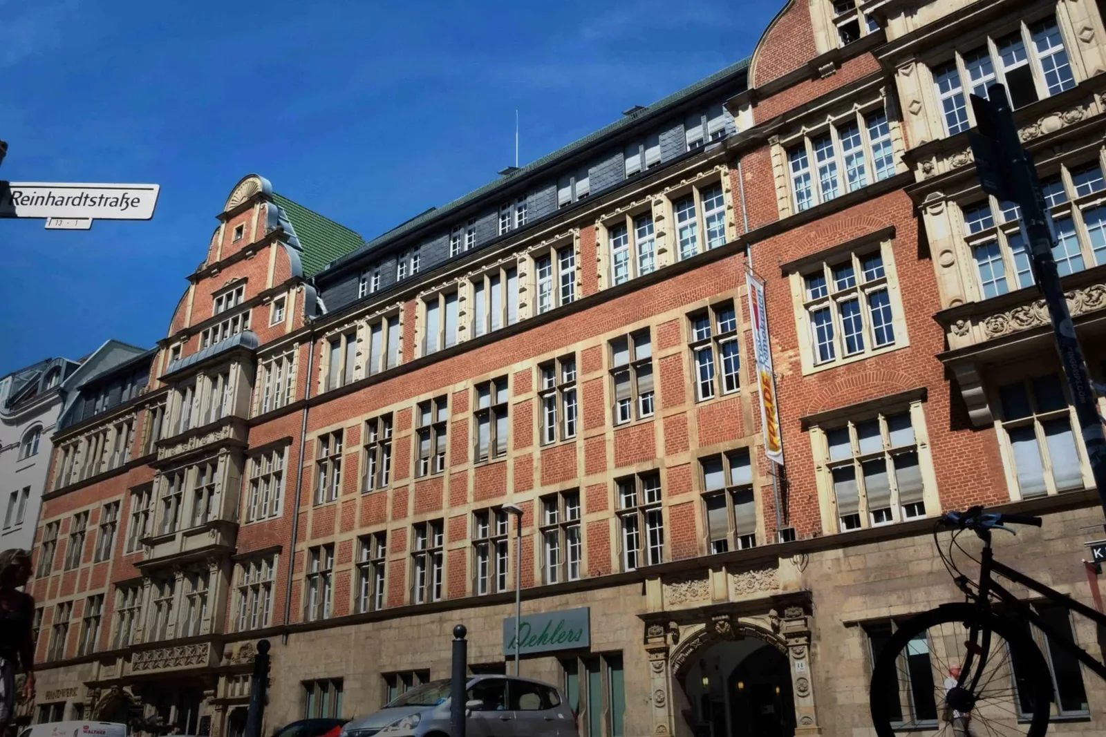 Reinhardtstraßen-Höfe, Gebäudefassade, Berlin