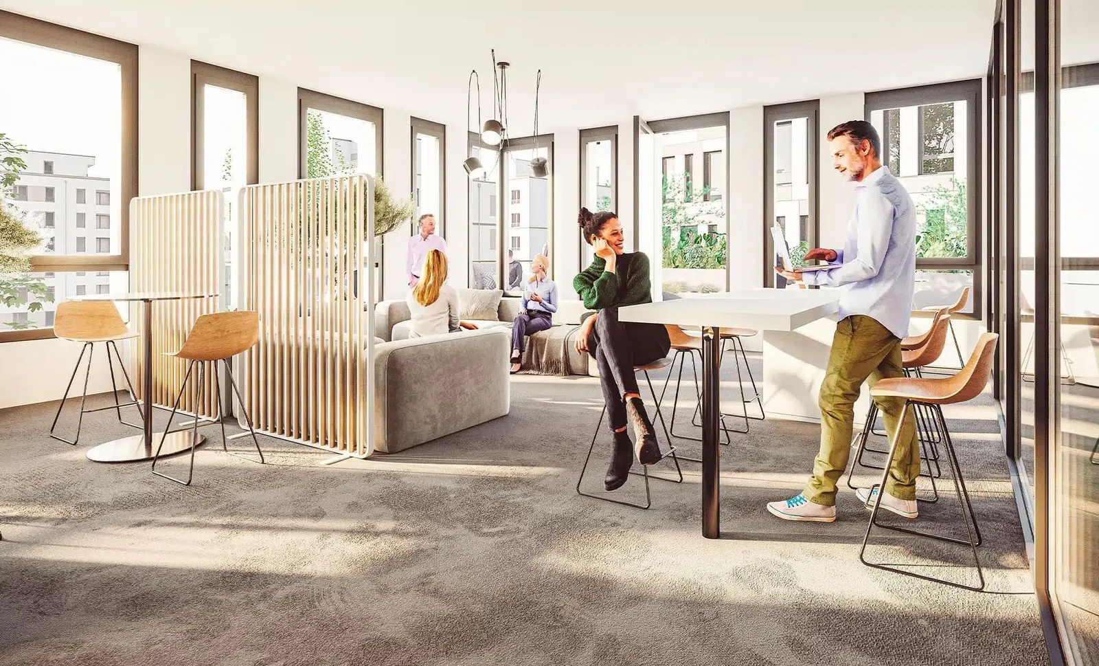 Reiterstaffel Offices, Coworking space, Cologne