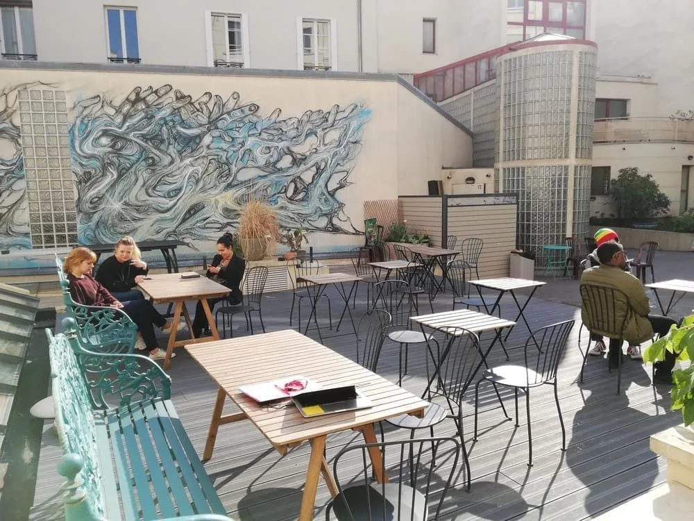 Résidence Creatis, Terrasse et espace extérieur, Paris 11e
