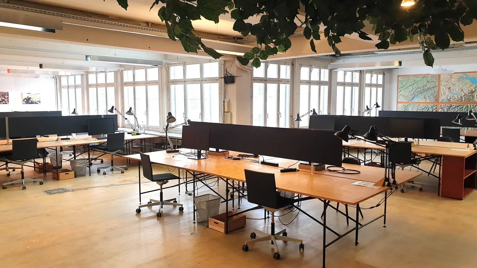 Rhizom Coworking, Open space, Basilea
