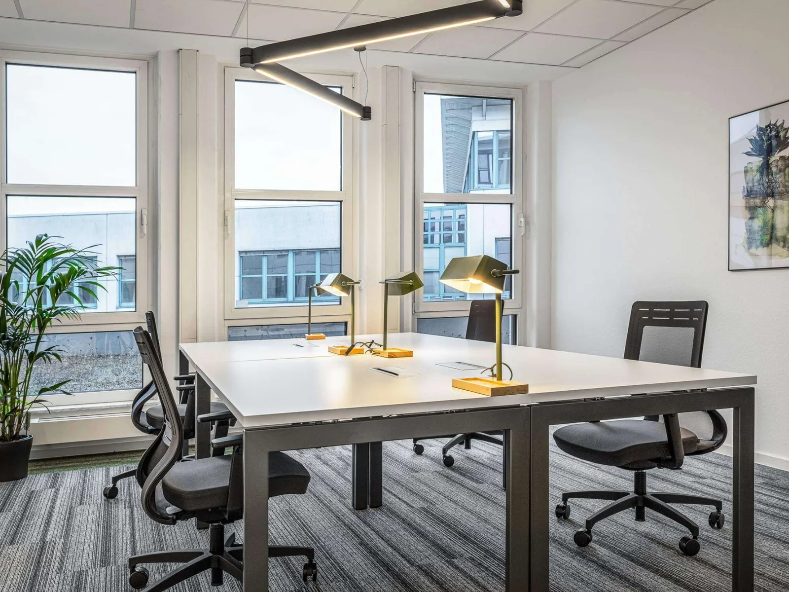 Rivvers Weiterstadt, Privatbüro mit 4 Arbeitsplätzen, Weiterstadt
