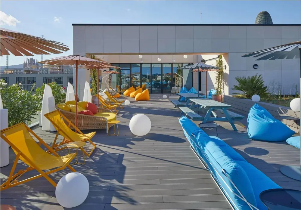 Wojo Barcelona - Poblenou, Rooftop, Barcelona