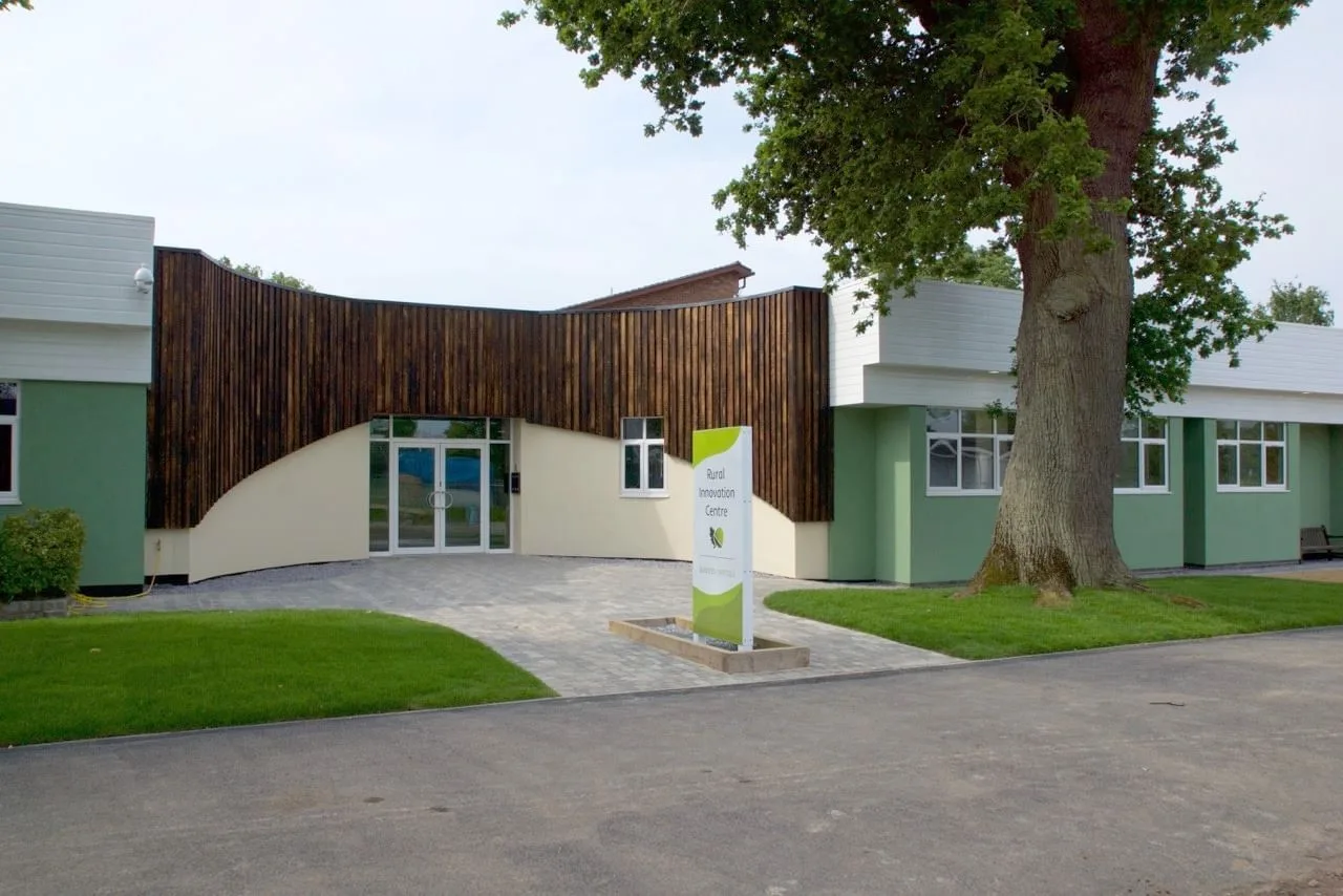 Rural Innovation Centre, Building facade, Kenilworth