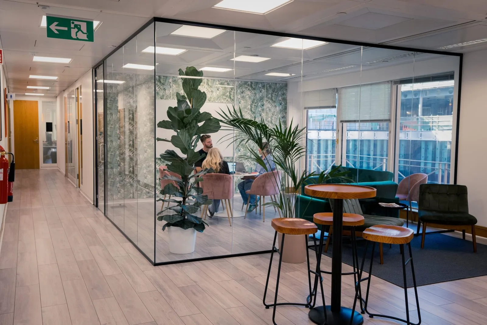 Sandbox Workspace City, Salle de réunion 4 personnes, Londres