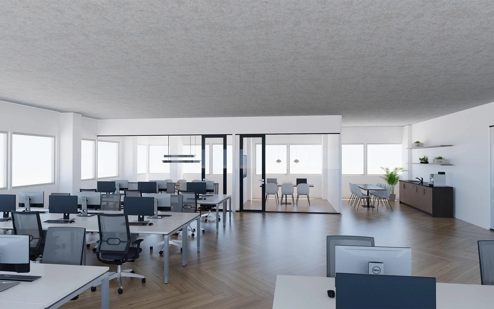 ScaleHub Coengebouw, Open-plan office, Amsterdam