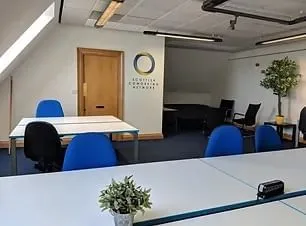 Scottish Coworking Network Dunfermline, Open-plan office, Dunfermline