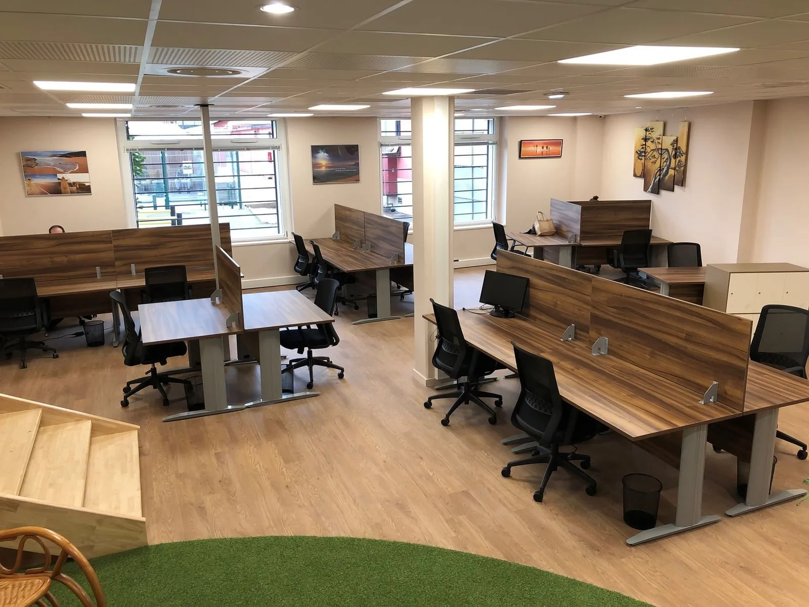 Scribes l'Eco-Place, Open-plan office, Villefranche-sur-Saône