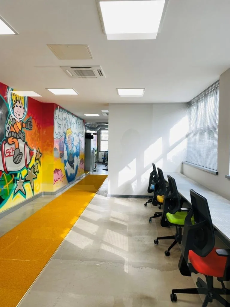 SebSpace, Open-plan office, Macclesfield