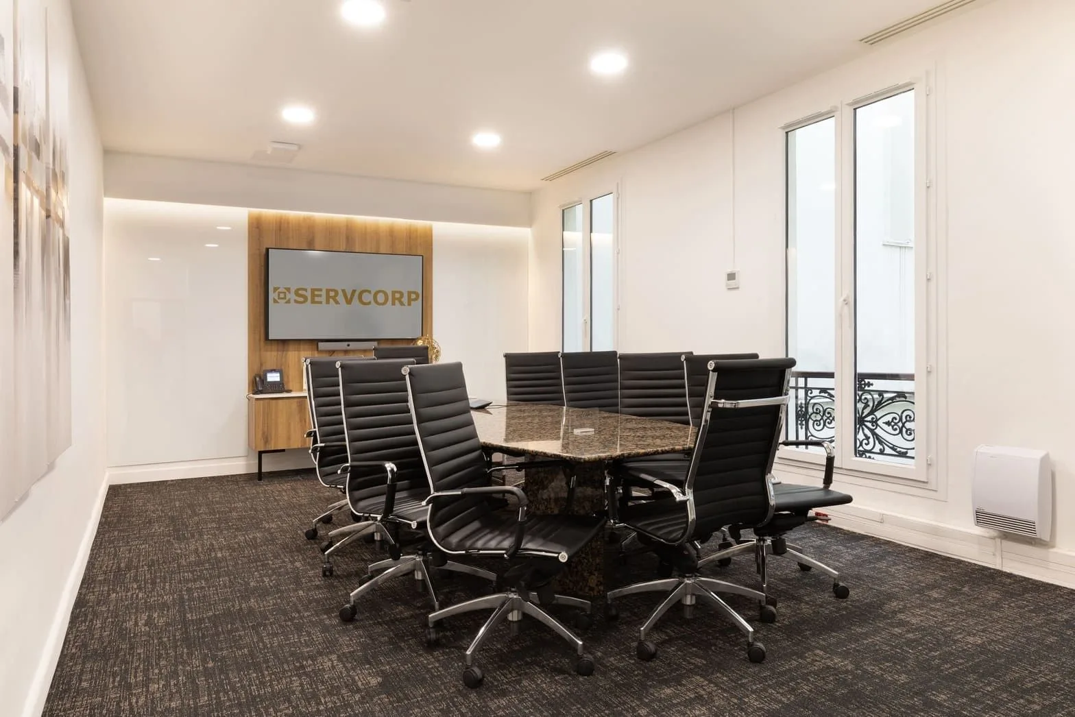 Servcorp Kléber, Salle de réunion 10 personnes, Paris 16e