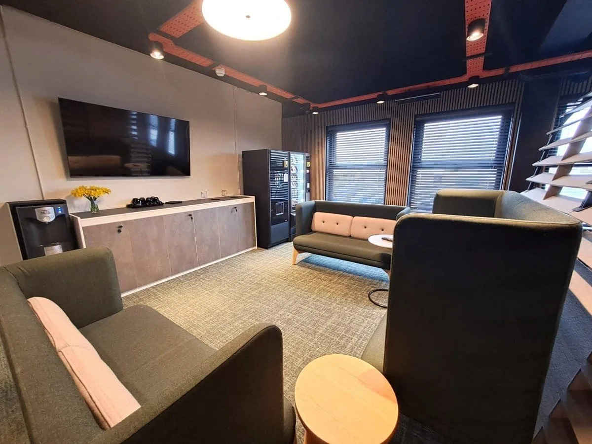Shelley Offices, Espace détente, Borehamwood