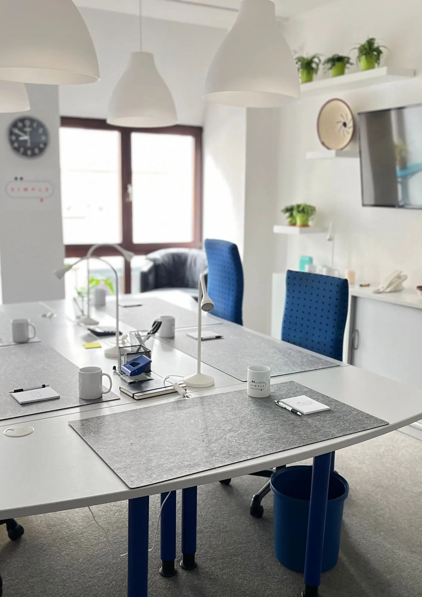 Simple Coworking, Privatbüro mit 6 Arbeitsplätzen, Koblenz