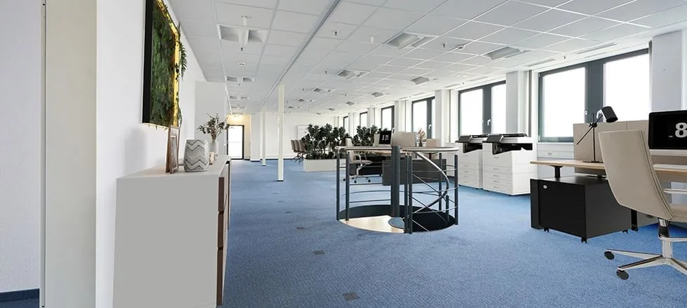 Sirius Office Center Frankfurt Eastside, Großraumbüro, Frankfurt am Main