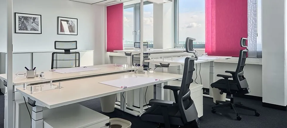 Sirius Office Center Frankfurt Eastside, Privatbüro mit 4 Arbeitsplätzen, Frankfurt am Main