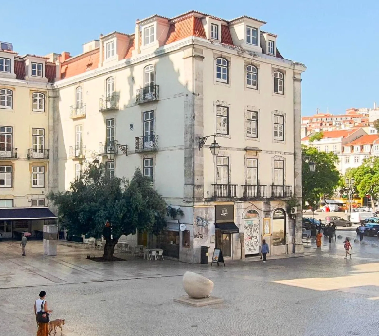 Sitio Rossio, Façade, Lisbonne