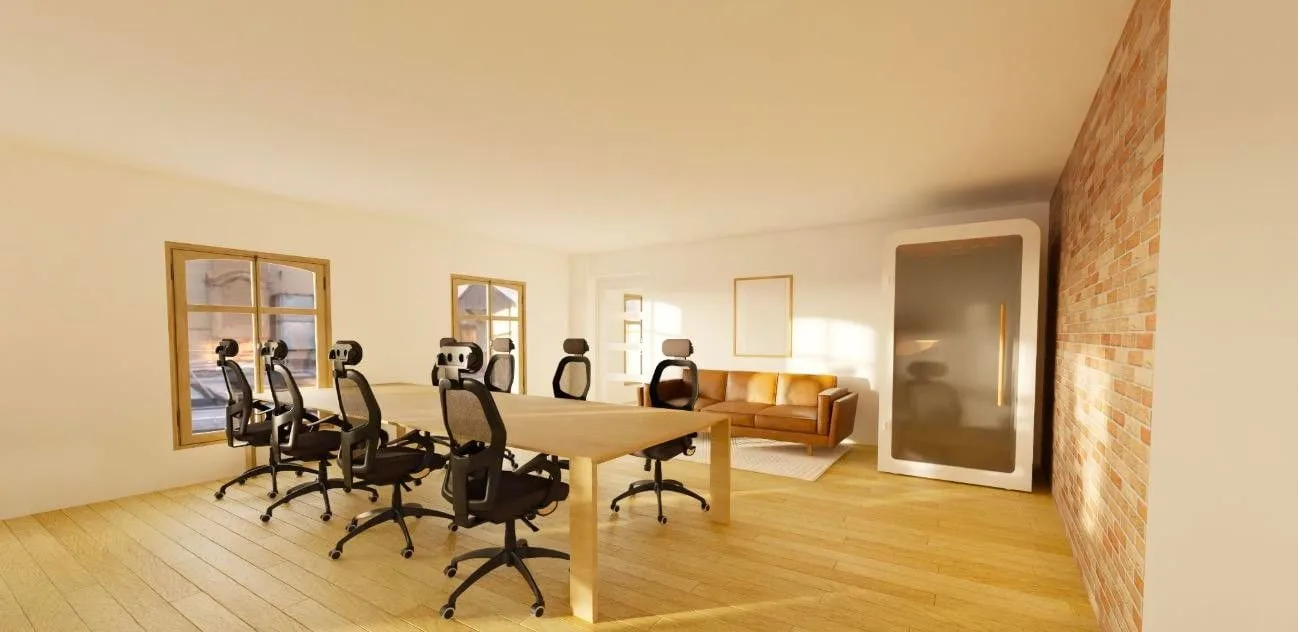 Snapdesk Bergère, Großraumbüro, Paris 9e