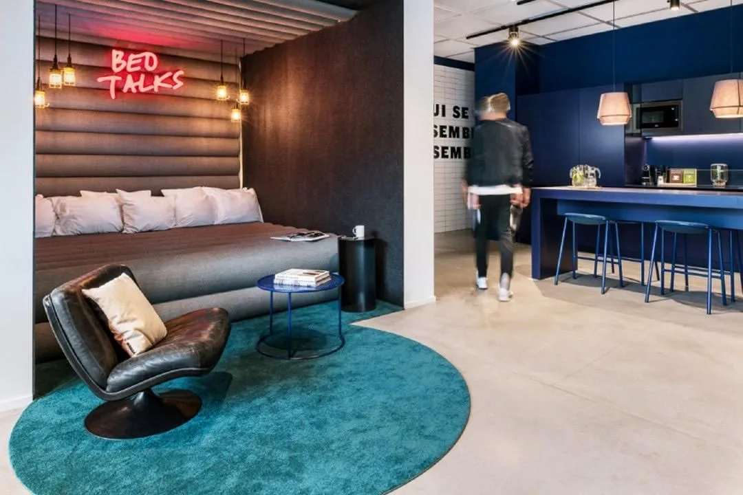The Social Hub Rotterdam, Espace détente, Rotterdam