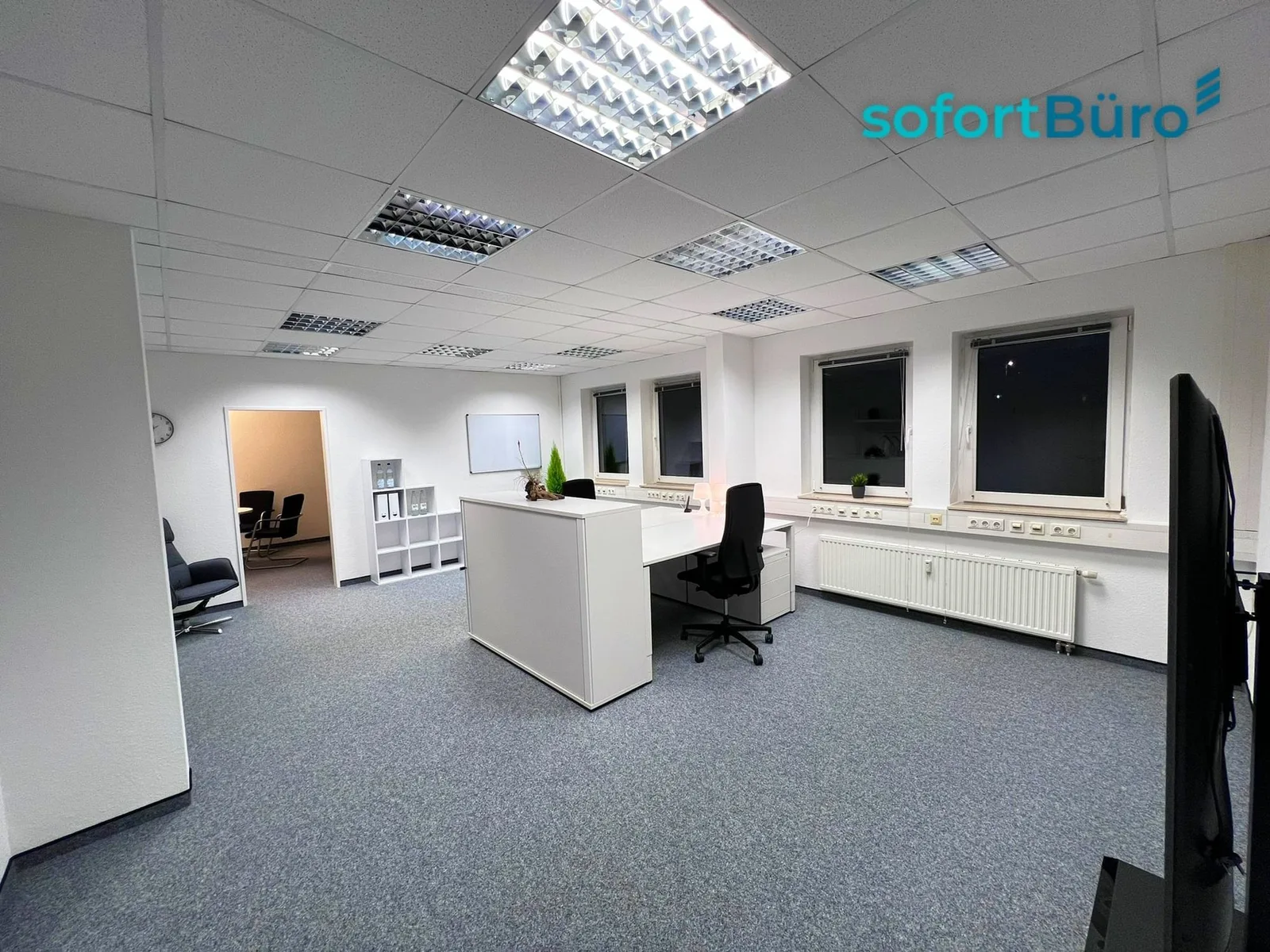 SofortBüro - Hannover City, Privatbüro mit 2 Arbeitsplätzen, Hannover