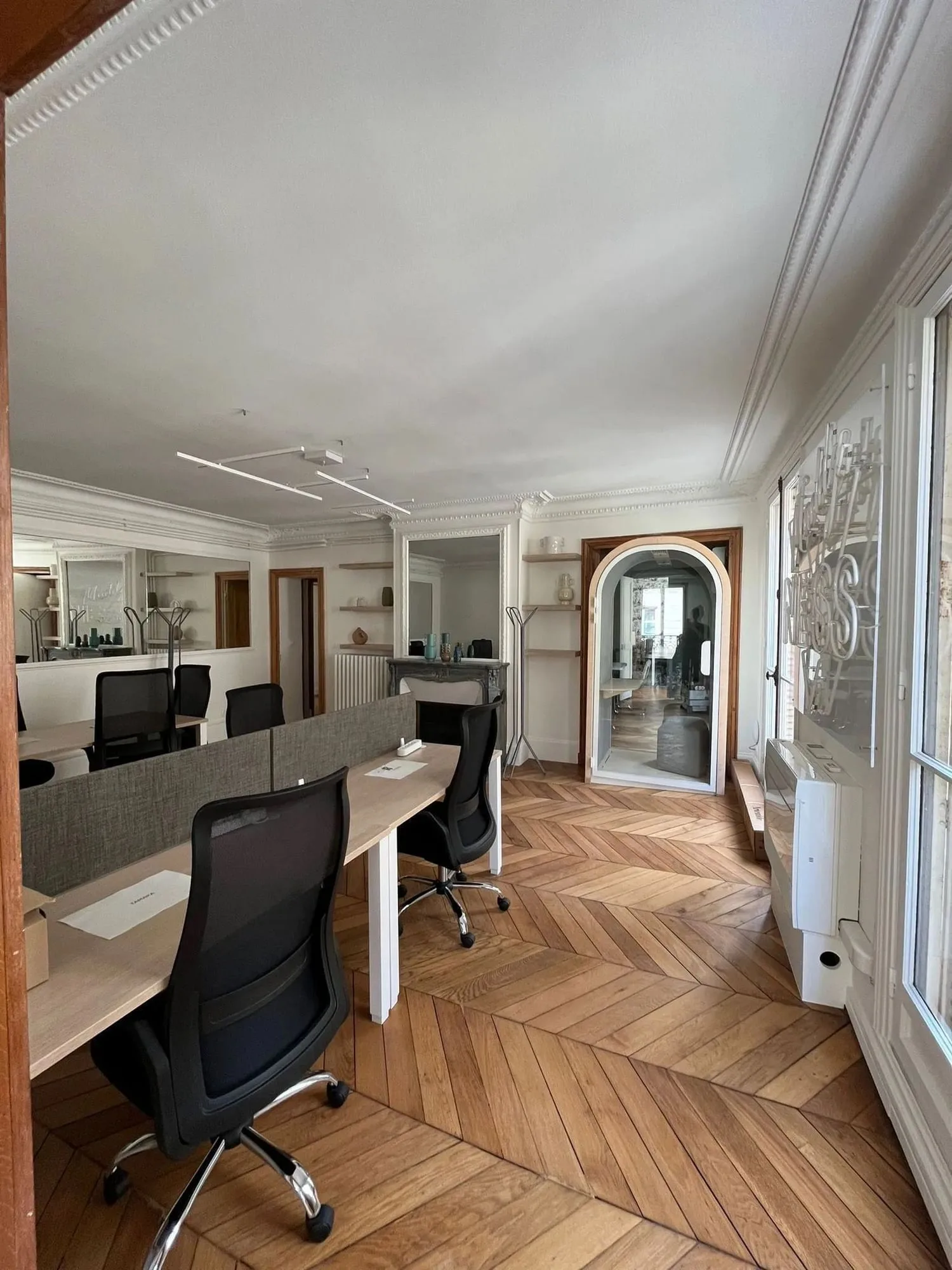  Sora Favart, Bureau privatif 5 postes, Paris 2e