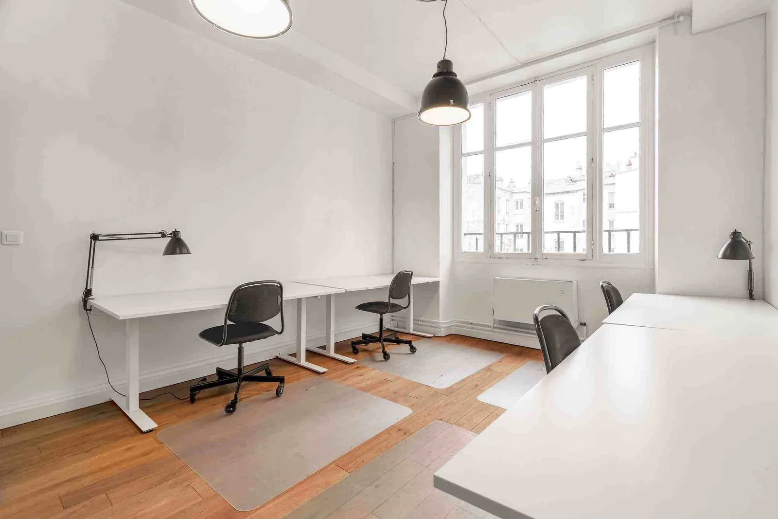 Sora Ourcq, Privatbüro mit 4 Arbeitsplätzen, Paris 19e