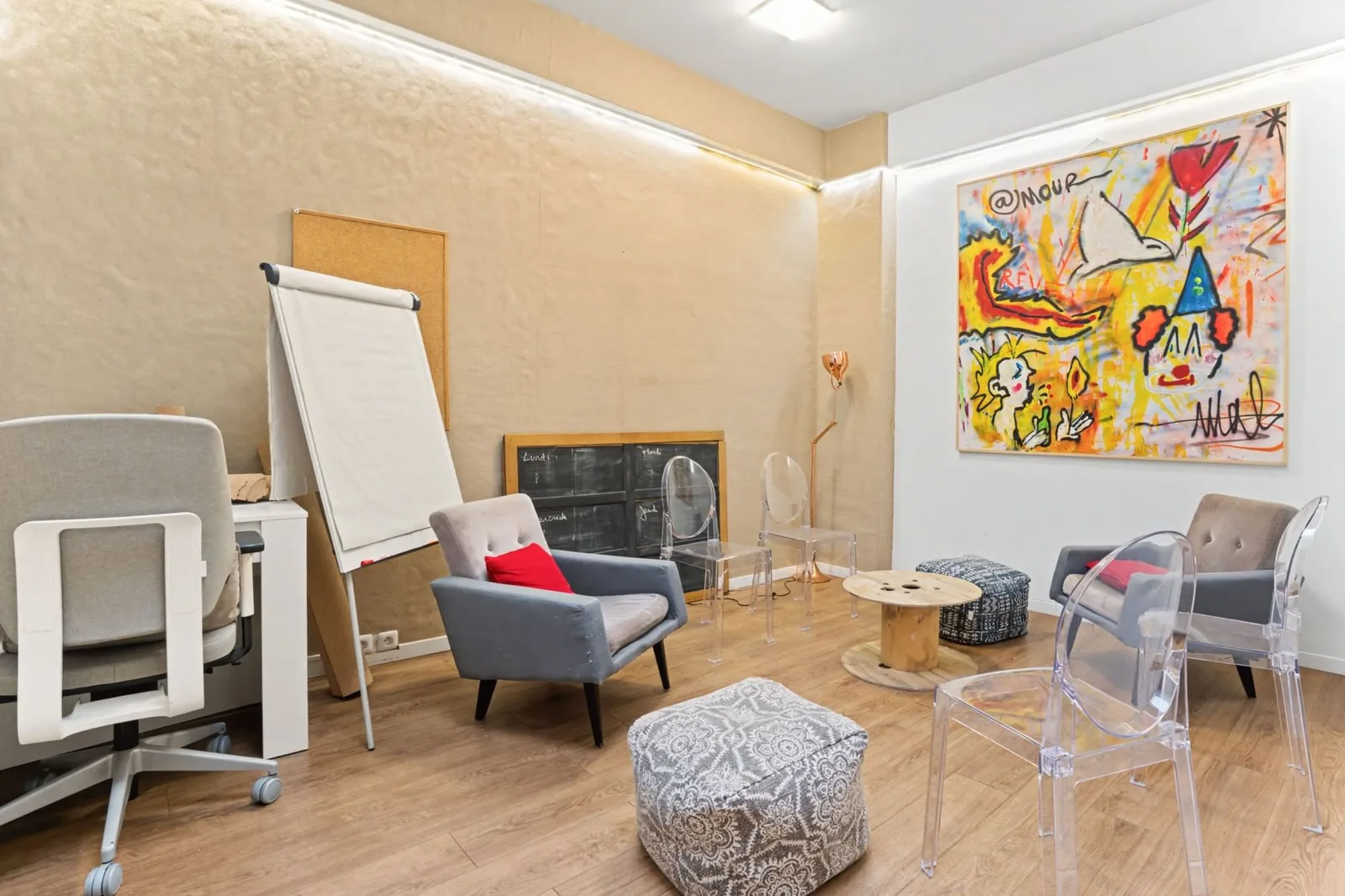Sora Renaudes - 20 postes, Besprechungsraum für 7 Personen, Paris 17e